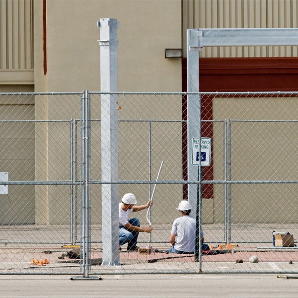 how much time can i rent the temporary fence for my construction site or event in King Of Prussia Pennsylvania